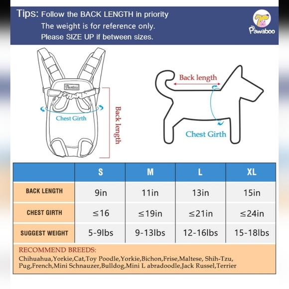 Pawaboo pet carrier Large - Picture 7 of 10